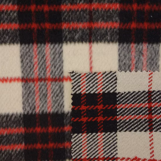 O waffle minúsculo do Spandex do algodão da forma da estação do inverno verifica a tela do jacquard da estrutura