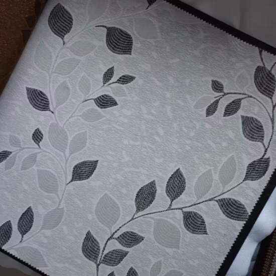 Vendas imperdíveis de cortinas domésticas de alta qualidade produto padrão hojitas 100% tecido de cortina jacquard de poliéster